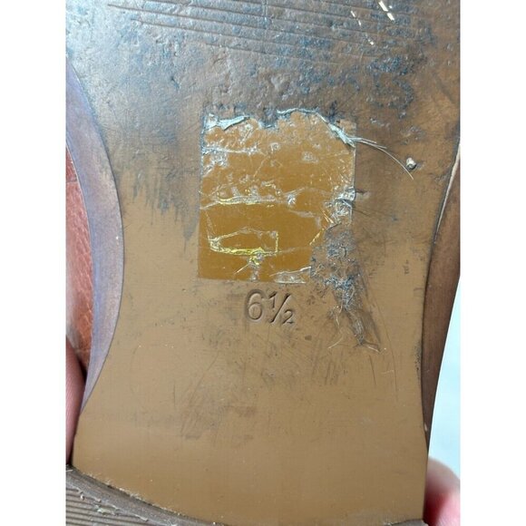 Madewell Frances Skimmer Mule in Brown Leather size 6.5 - Picture 2 of 12